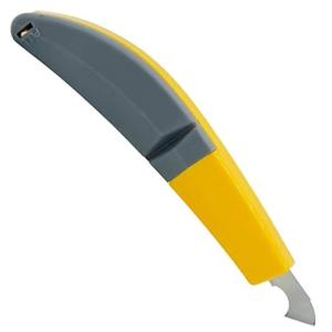 Sulfar Acrylic Plastic Fibre Sheets Cutter Hook Knife Blade with 2 Extra Blades Inside (Random Colour) (1554)