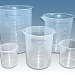 Mega Choice Plastic Transparent Measuring jug Set 250, 500, 1000, 2000ml Combo Pack