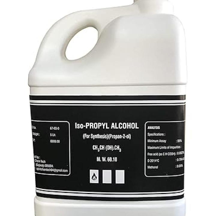 SHLOKA IPA ISO Propyl Alcohol 99.9% Pure (CH3)2-CH-OH]