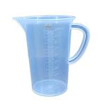 Widely Pure Transparent Plastic Measuring Beaker Set Combo 1000,500,250,100,50ml for Laboratory and 3PCS Plastic funnels for Laboratory and Kitchen use funnels Set All Purpose Funnels